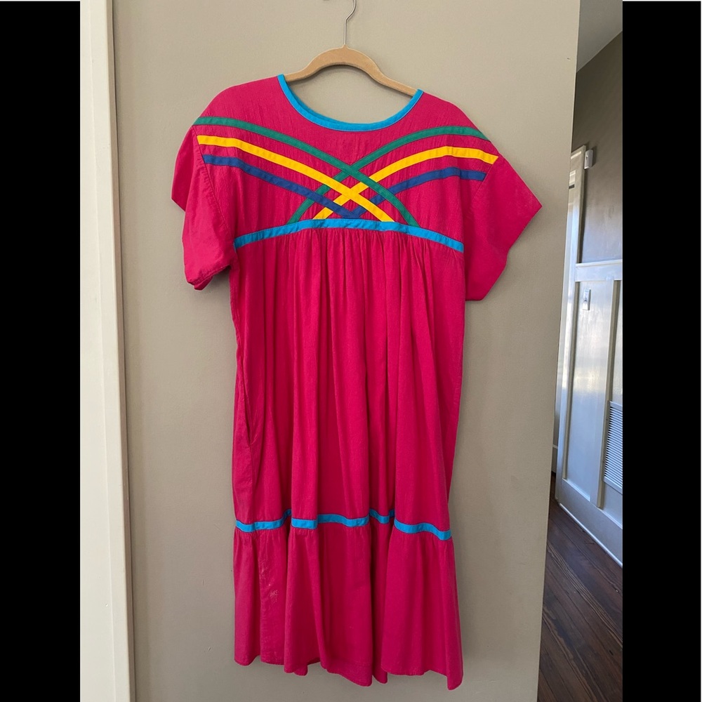 Appel Petite | Vintage Cotton Dress | one size